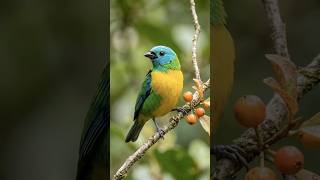 Essa ave parece ter sido pintada à mão. #birds #facts #wildlife
