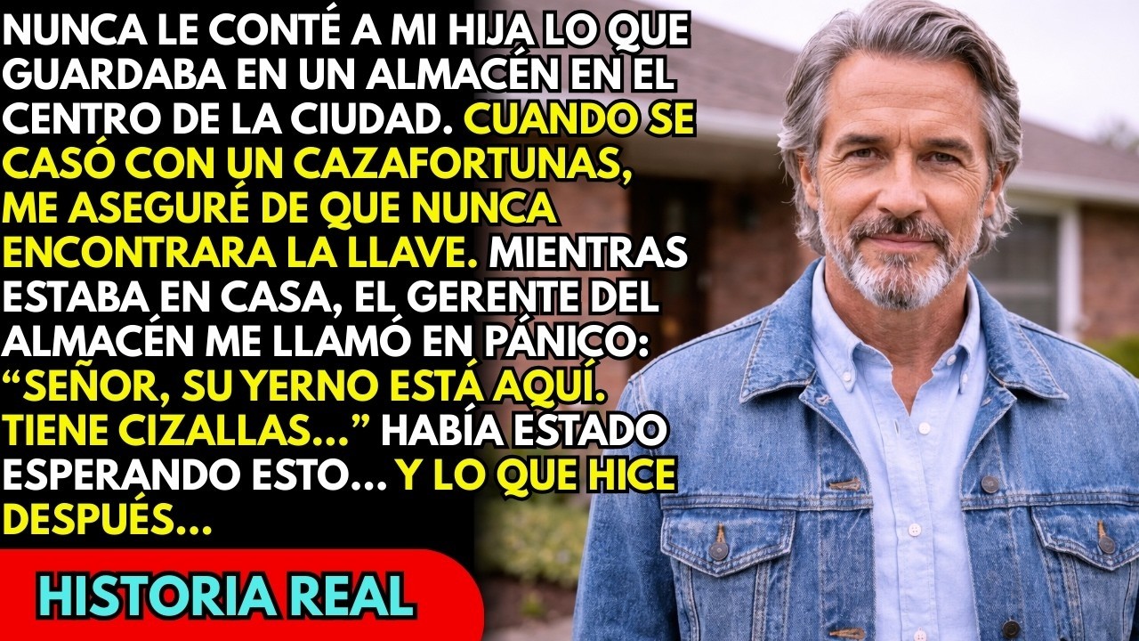 Nunca le conté a mi hija lo del almacén… Cuando se casó con un cazafortunas, intentó forzarlo