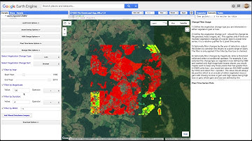 LandTrendr GUI:  Mapping Disturbance