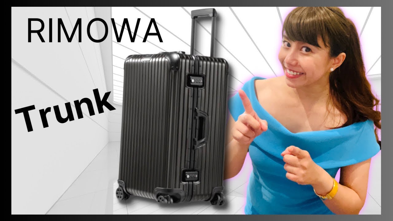 Rimowa Trunk Plus matte black - RIMOWA