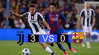 Juventus vs Barcelona | 3-0 | Extended highlights and Goals | UCL 2017