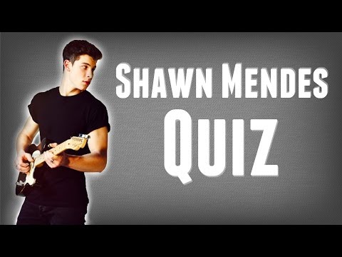 ULTIMATE SHAWN MENDES QUIZ