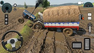 Swaraj 744 FE Mazda Tractor Driving - Indian Tractor Simulator 3d Game - Android Gameplay #2026 screenshot 4