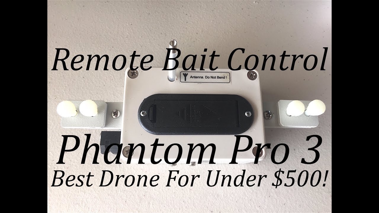 Phantom Drone Remote Bait Release! 