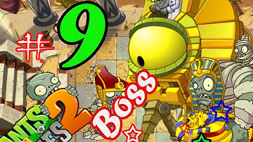 Plants vs. Zombies™ 2: Part-9 Ancient Egypt-Day 24 & 25 (Plus Final Boss Fight) Gameplay/Walkthrough