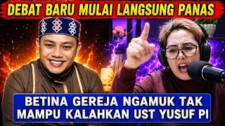 😱 URGENT! Church Woman Rages After Failing to Defeat Ustadz Yusuf PI