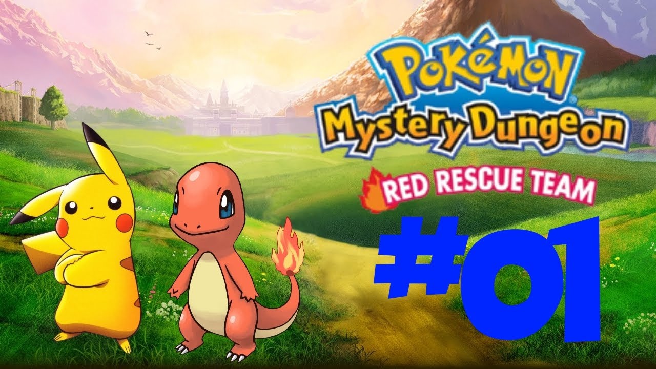 Pokémon Donjon Mystère: Équipe de secours rouge EP.1 - Aki et Rip les