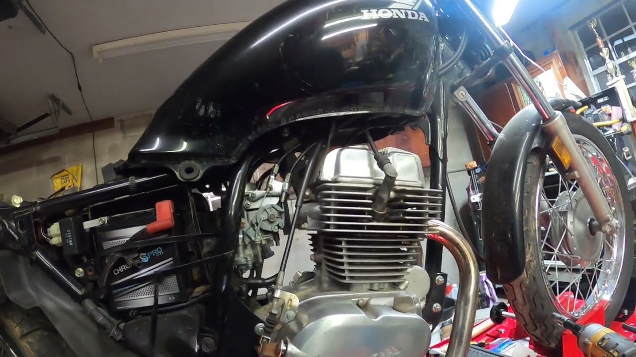 1997 Honda Nighthawk 250 project