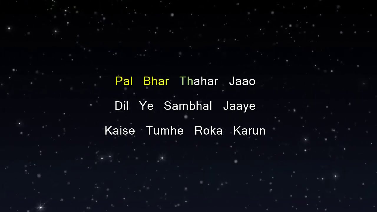 Agar Tum Saath Ho - Tamasha (Karaoke Version)