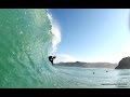 Surfing in New Zealand Piha Bar