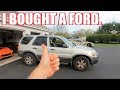I Finally Bought a Ford... For a Very Odd Reason.