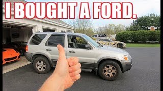 I Finally Bought a Ford... For a Very Odd Reason.