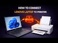 How To Connect Lenovo Laptop To Printer