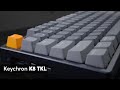 Keychron K8 TKL Sound Test with Gateron G Pro Blue 3.0 Clicky Switches