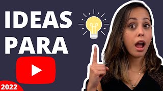 13 Ideas De Videos De YouTube Para Principiantes (2022)