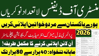 Ministry Of Defence Government Jobs 2026 How To Apply For Mod Job Latest Govt Jobs Stan 2026