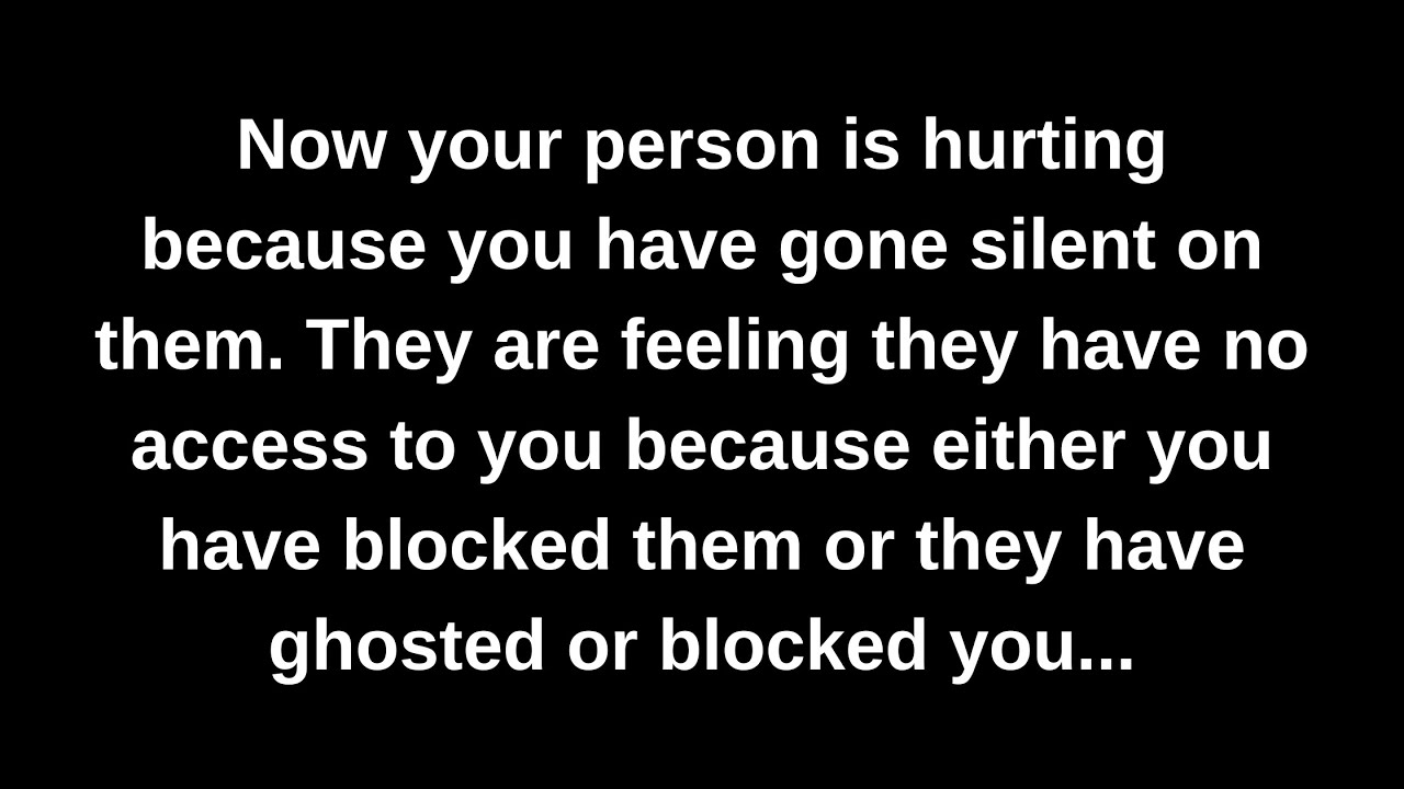 Now Your Person Is Hurting Because You Have Gone Silent On Them They now-your-person-is-hurting-because-you-have-gone-silent-on-them-they