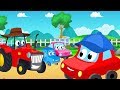 Hello World Song | Little Red Car | Car Cartoons for Babies