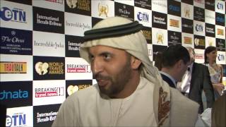 Mohammed Al Mannaei, director, Mina Rashid DP World, Dubai, at World Travel Awards Grand Final 2012