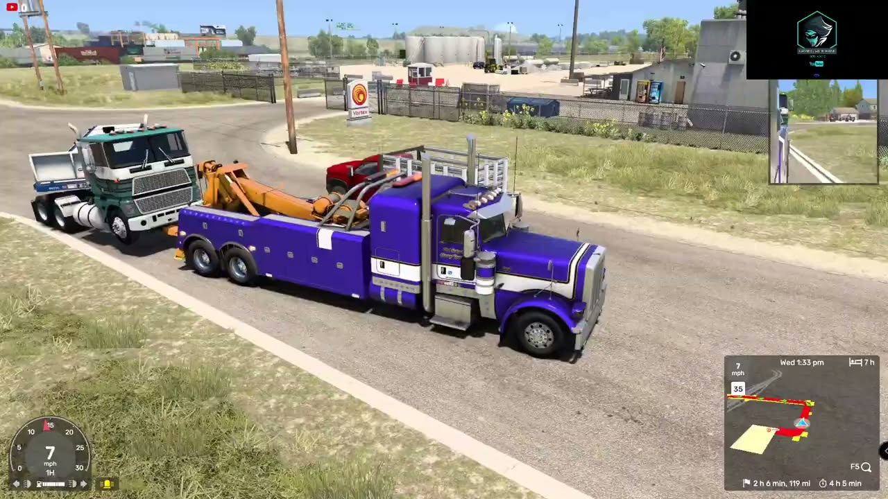 ATS TOW TRUCK 389 PETERBILT