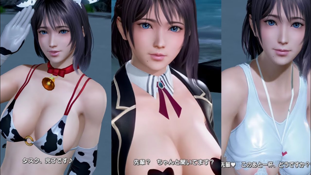 doaxvv のぞみ　いろんなmod水着で勝利ポーズ(重複有)