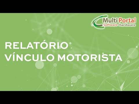 TUTORIAL - RELATÓRIO VÍNCULO MOTORISTA