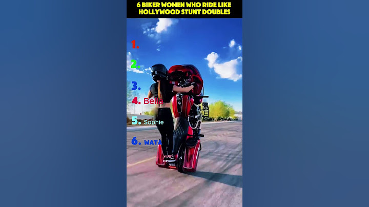 6 Biker Women Who Ride Like Hollywood Stunt Doubles #hearttales #biker #shorts