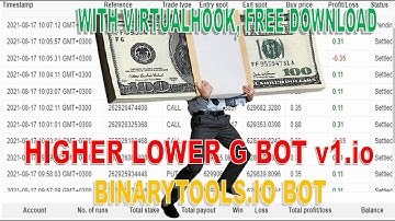 VIRTUALHOOK 1 WIN 2 LOSS 🎀HIGHER LOWER G V1.io BOT🎀🌷 FREE DOWNLOAD🎀🌷🤑👇👇👇PART 2