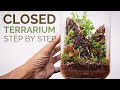 Learn to make a beautiful terrarium step by step