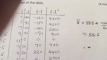 Statistics 2 Form 4 Mathematics