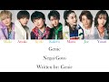 GENIC - Negai Goto (Color coded Kan/Rom/Eng Lyrics)