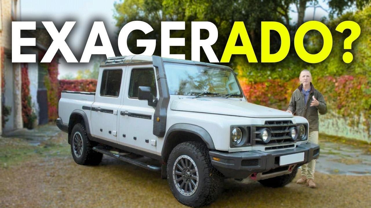 Será que a Ineos Quartermaster é a picape mais insana do mundo? Review completo!