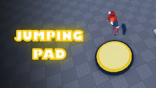 Roblox studio tutorial : How to make a jumping pad