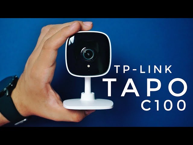 Cámara Wi-Fi de Seguridad para Casa, Cámara de seguridad TP Link Tapo C100  Wi-Fi