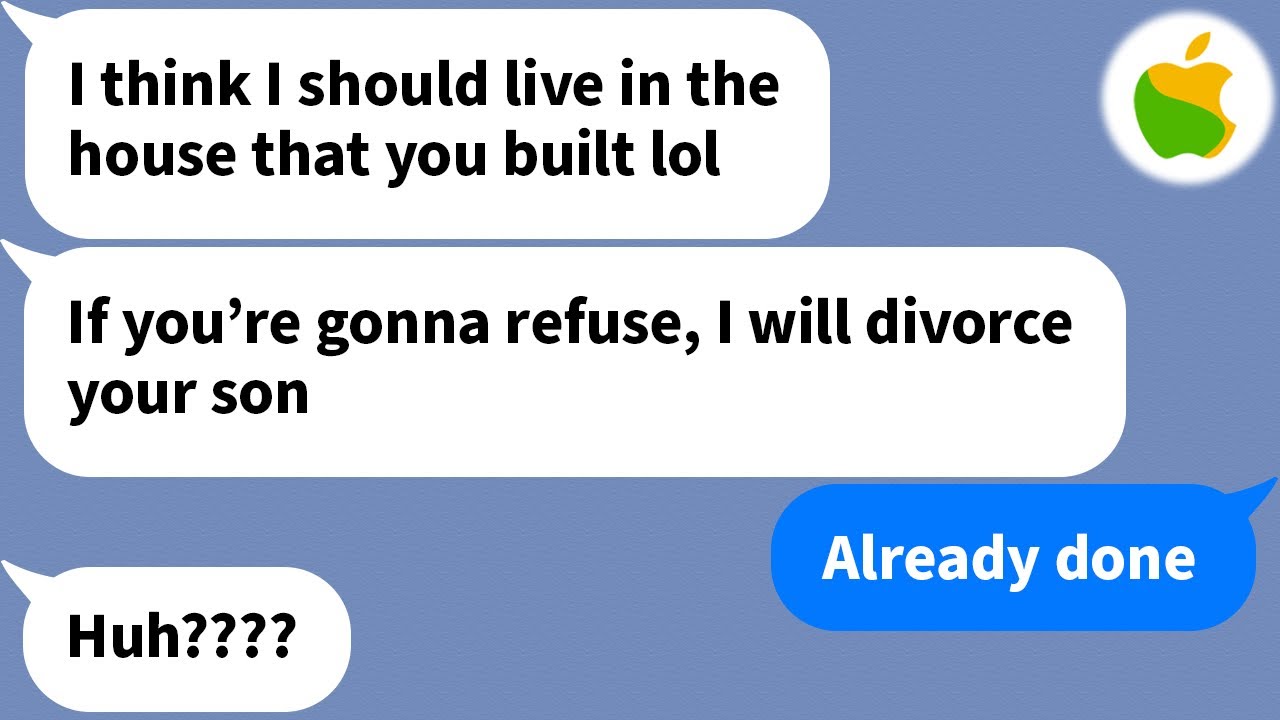 【Apple】 My oldest son's wife wants to live in my new house...