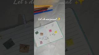 ഒരു mini journal ചെയ്താലോ ✨ journaling, diy, art, quotes, journal, viral, trending