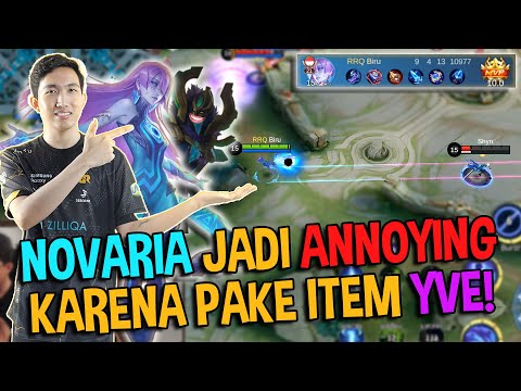 PASTI KESEL KETEMU NOVARIA PAKE ITEM INI!!! - Mobile Legends