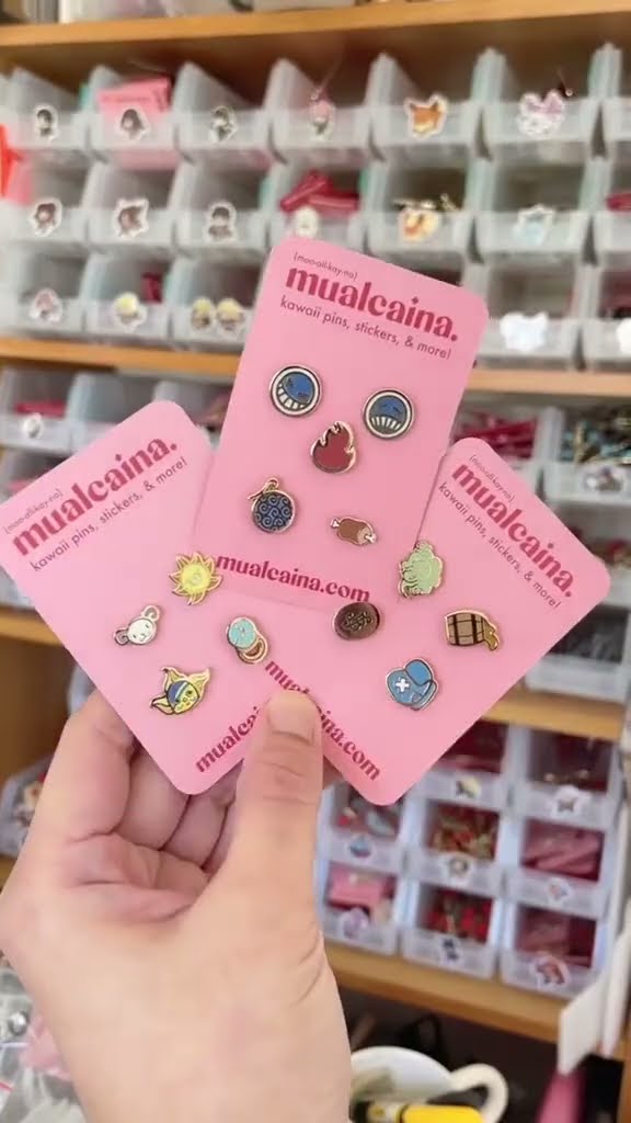 Where can you put PINS? 👀🩷 #kawaii #enamelpins 