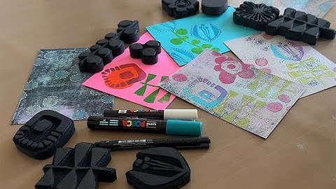 Fabulous Folk Art Florals Foam Stamps Designed By Elizabeth St Hilaire!