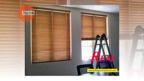 Rèm gỗ Romano - Cung cấp rèm gỗ tự nhiên: Rèm Huy Anh