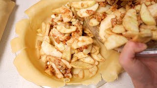 bestes Apfelkuchen Rezept  so saftig und zart, dass Sie sich in dieses Rezept verlieben werden