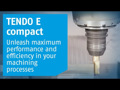 SCHUNK TENDO E compact - with full speed milling!