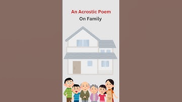 An Acrostic poem on family #family #facts #English #acrosticpoem #englishvocabulary #learnenglish