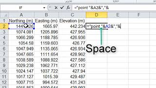 COGO points to Autocad Points