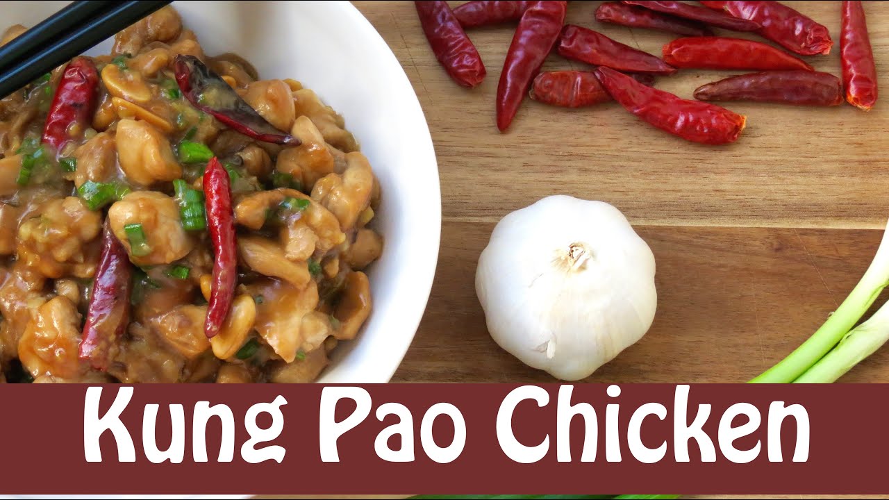 Kung Pao Chicken Gong Bao Chicken The Frugal Chef YouTube