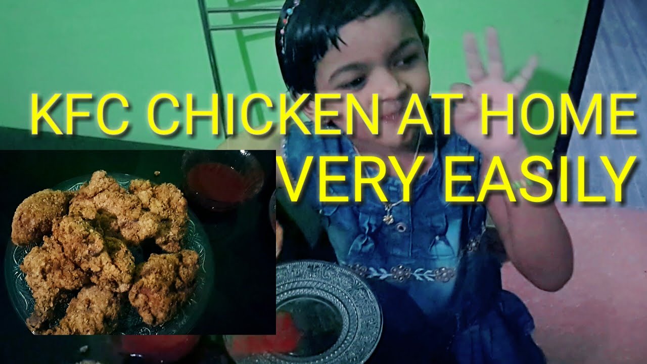 How to make KFC CHICKEN AT HOME /very easily\ [in malayalam] YouTube