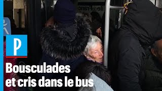 Grève : des bousculades et des cris suite au blocage des dépôts de bus