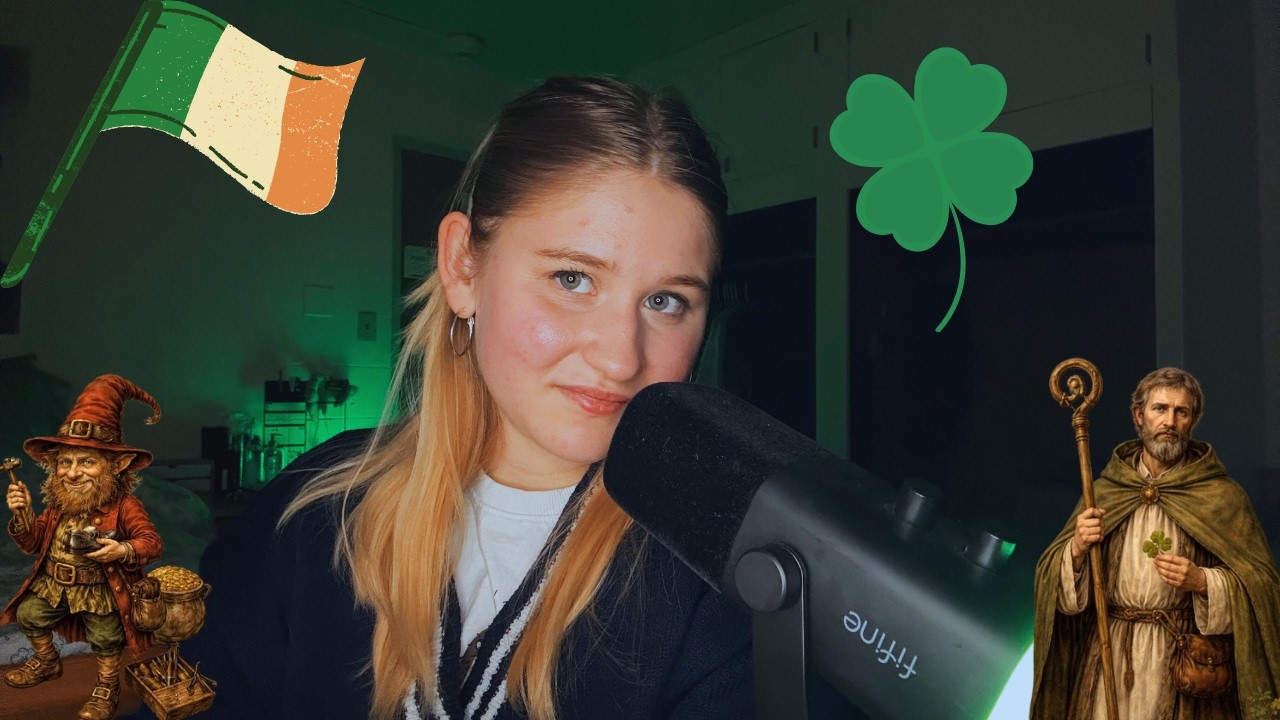 ASMR - History of St. Patrick's Day🍀