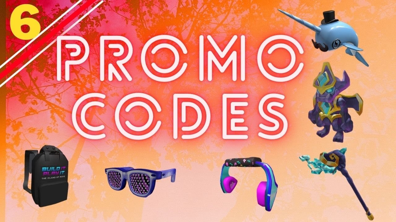 6 Promo Codes ROBLOX October 2020 YouTube
