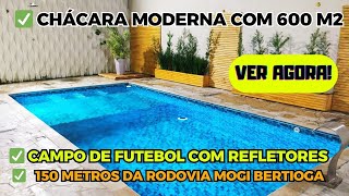 Chacara 600 M2 - Piscina com Hidromassagem e Led - Manoel Ferreira - Mogi das Cruzes - SP